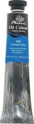 Phoenix Arts Oil Colour Λαδομπογιά 455 Cerulean Blue 50ml