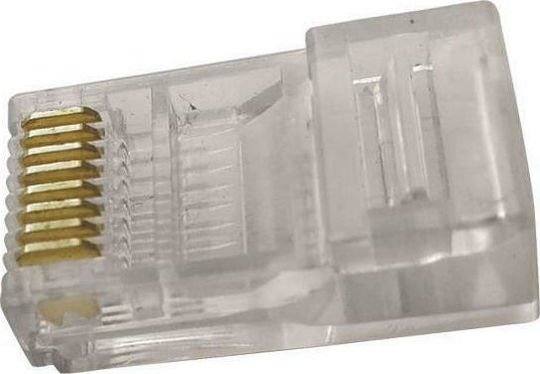 Eurolamp Stecker RJ-45 männlich Cat5e Transparent (147-10053)