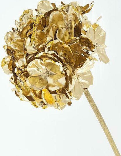 Künstlicher dekorativer Zweig Blume Gold 76cm Eurolamp