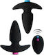 Feelztoys Funky Butts Vibrator Anal cu Funcție Wireless Black