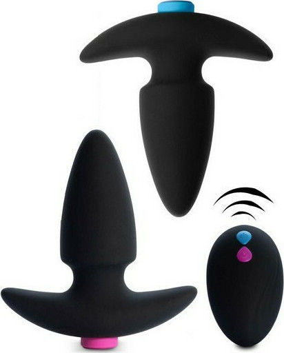 Feelztoys Funky Butts Vibrator Anal cu Funcție Wireless Black