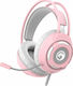 Marvo HG8936 Over Ear Gaming Headset με σύνδεση 2x3.5mm / USB Ροζ