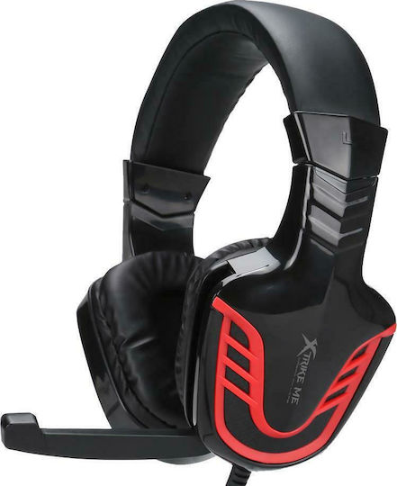 Xtrike Me HP-310 Über Ohr Gaming-Headset mit Verbindung 2x3,5mm Schwarz