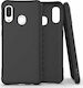 Hurtel Soft Color Back Cover Silicon Negru (Galaxy A20e)