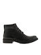 Roy Leather Black Boots