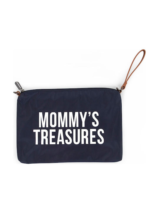 Childhome Baby Necessities Toiletry Bag Mommy Treasures Navy Blue 1pcs