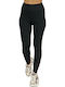 Fila Frauen Lang Leggings Hochgeschnitten Schwarz