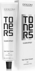 Farcom Professional Toners Clear Effect Ammonia Free Silver 100ml