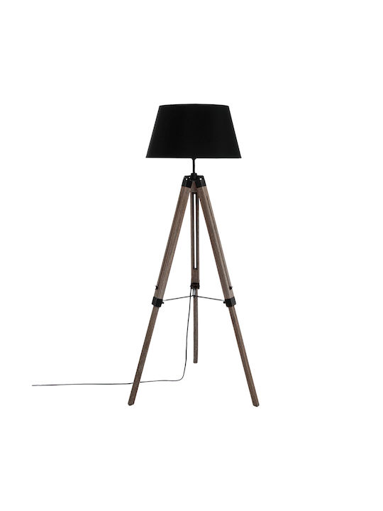 123174 Floor Lamp H145cm. Black