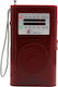 K-252 Mini Radio Battery Red