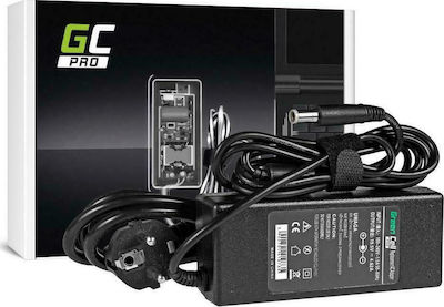 Green Cell Laptop Charger 90W 19.5V 4.62A for Dell with Detachable Power Cord