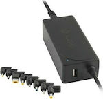 NGS W-45W Universal Laptop Charger 45W 19V 2.1A with Detachable Power Cord and Plug Set