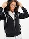 Ralph Lauren Women's Hooded Fleece Cardigan Black