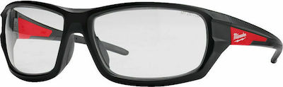 Milwaukee Safety Glasses with Transparent Lenses