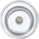 vidaXL Ένθετος Νεροχύτης Inox Brushed Μ48xΠ48cm Ασημί