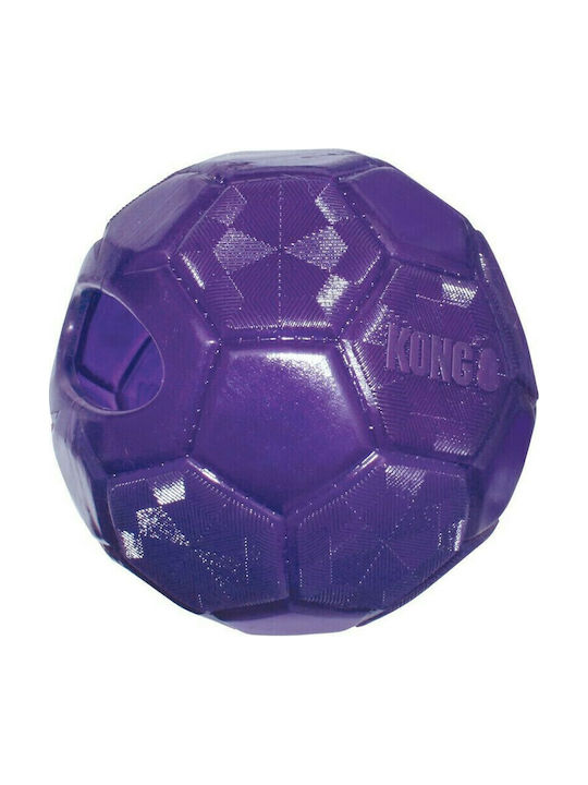 Kong Flexball Ball Dog Toy Made of Rubber Medium Purple 1 Piece