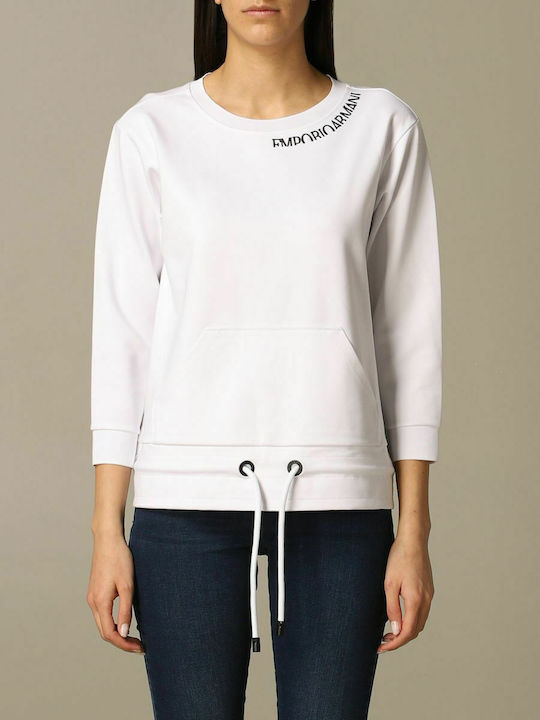 Damen Sweatshirt Weiß