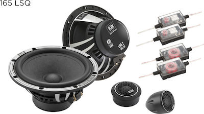 Blam Set Auto-Lautsprecher 165 LSQ Autolautsprecher 6.5" mit 60W RMS (2 Weg)