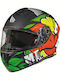 MT Targo Truck A2 Fluo Black/Yellow Motorcycle Helmet Full Face ECE 22.05 1450gr
