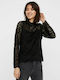 Vero Moda Women's Blouse Long Sleeve Black