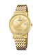 Festina Watch Battery with Gold Metal Bracelet