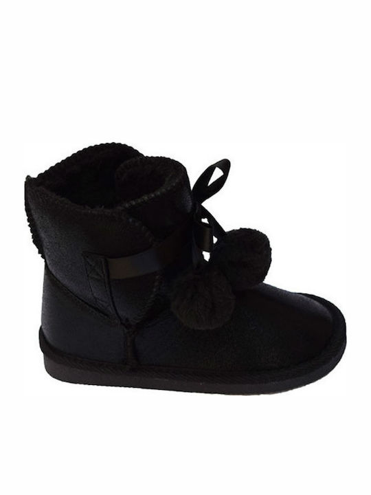 Minoti Checkmate Kids Boots Black