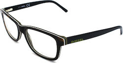 Diesel Herren Acetat Brillengestell Schwarz DL5...