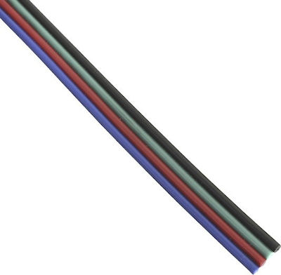 GloboStar Cablu RGB pentru Benzi LED 4x0.25mm² 43152
