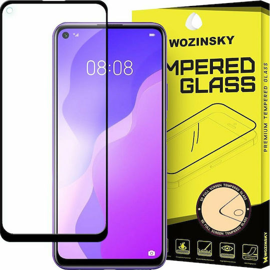Wozinsky Wozinsky Tempered Glass Full Glue Black (Huawei P40 Lite 5G)