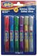 Luna Kleber Glitter Mehrfarbig 12gr Set 6Stück
