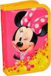 Paso Fabric Prefilled Pencil Case Minnie with 1 Compartment Pink