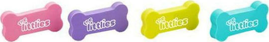 The Littlies Eraser for Pencil and Pen The Littlies Bone 55x26x08 (Μiscellaneous colours) 1pcs