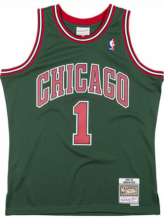 Chicago Bulls 2008-09 Derrick Rose Swingman Men's Basketball Sports Fan Jersey