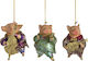 Ornament De Brad Atârnat Ursul Din Plastic (Diverse Modele/Culori)