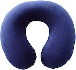 Mobiak Memory Foam Travel Pillow with Carrying Case 30x30x12cm Blue