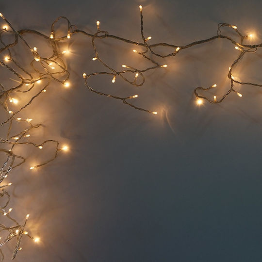 160 Lichterketten LED 3m. Weiße Typ Regen 1Stück