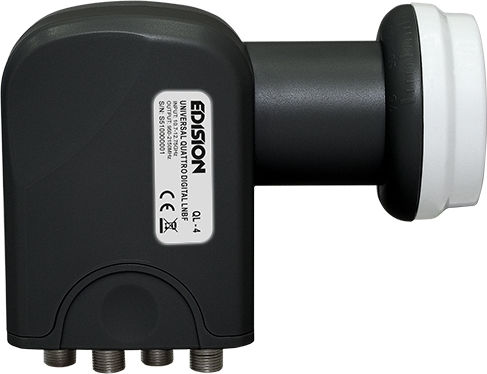 Edision QL-4 LNB Quad 4 Outputs With Low Noise Limit 0.1dB