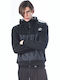 Paco & Co 202503 Men's Cardigan with Hood & Pockets Black