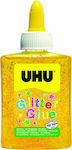 UHU Κόλλα Glitter Διάφανη 90ml