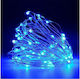 100 Lights LED 10m. Blue in String 1pcs