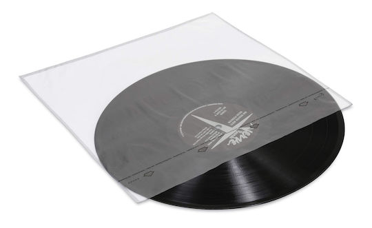 Dynavox Record Inner Sleeves 50-Pack Protective Vinyl Cover