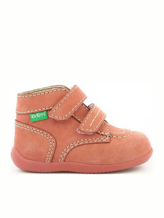 Kickers Bronko Suede Παιδικά Μποτάκια με Σκρατς...