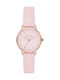 Elle Time & Jewelry Uhr mit Rosa Lederarmband ELL21048