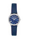 Elle Time & Jewelry Watch with Blue Leather Strap ELL21031