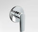 Eurorama Klint Built-In Mixer for Bathroom Sink with 1 Exit Chrome