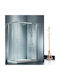 Starlet Corner Entry Καμπίνα Ντουζιέρας με Συρόμενη Πόρτα 72x90x180cm Clear Glass