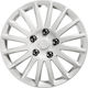 Lampa Auto Radkappen Set C-071 4Stück 14" Weiß 31193