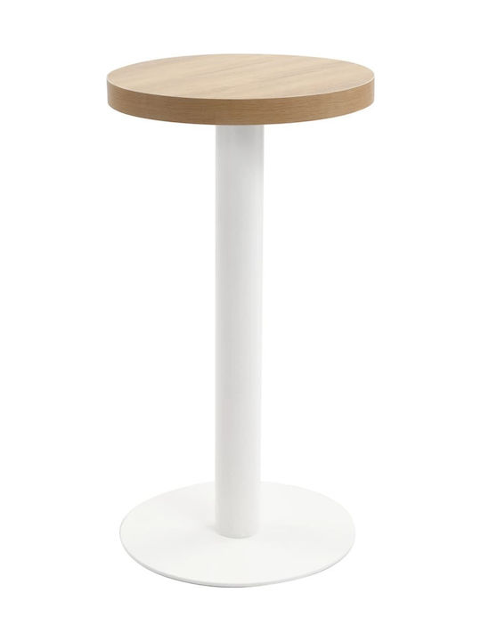 Round Table Kitchen Collapsible Wooden Open Caf...