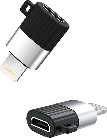 XO NB149-B Konverter Blitzschlag männlich zu Micro-USB weiblich 1Stück