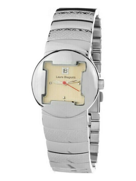 Laura Biagiotti Women's Watch with Silver Metal Bracelet